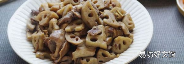 炒藕片用焯水吗