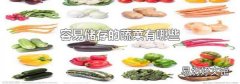 容易储存的蔬菜有哪些
