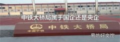 中铁大桥局属于国企还是央企