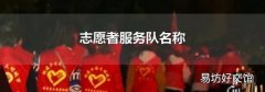 志愿者服务队名称