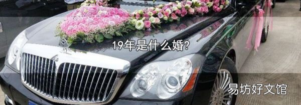 19年是什么婚?