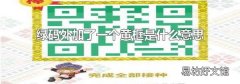 绿码外加了一个黄框是什么意思
