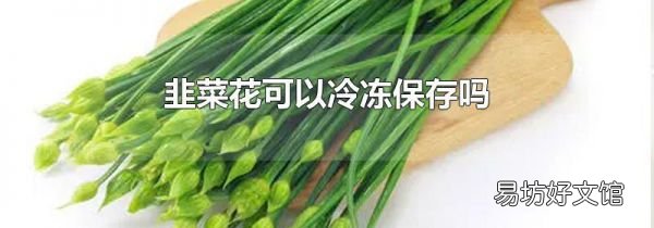 韭菜花可以冷凍保存嗎