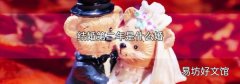 结婚第二年是什么婚