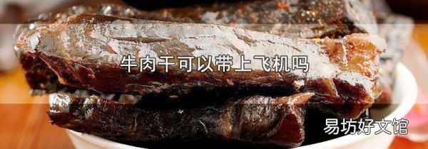 牛肉干可以帶上飛機(jī)嗎
