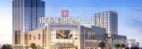 银泰集团是什么企业