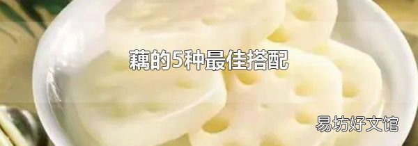 藕的5种最佳搭配