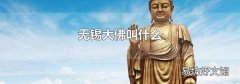 无锡大佛叫什么