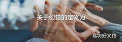 关于幻觉的定义为