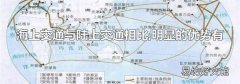 海上交通与陆上交通相比,明显的优势有
