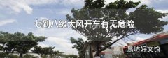 七到八级大风开车有无危险