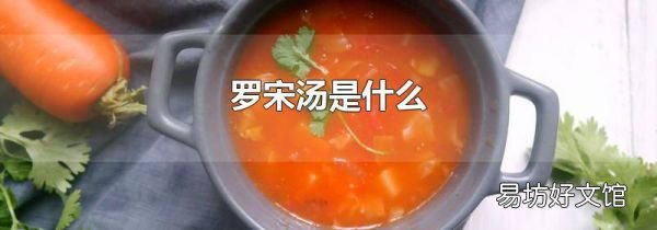 罗宋汤是什么