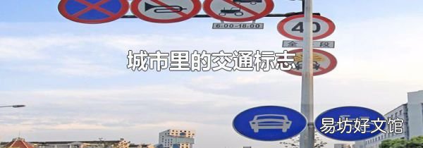 城市里的交通標(biāo)志