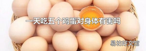 一天吃五个鸡蛋对身体有害吗