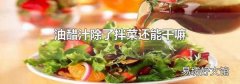 油醋汁除了拌菜还能干嘛