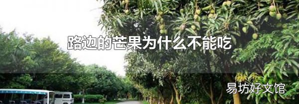路边的芒果为什么不能吃