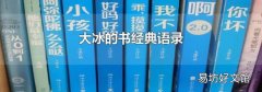 大冰的书经典语录