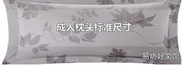 成人枕头标准尺寸