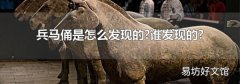 兵马俑是怎么发现的?谁发现的?