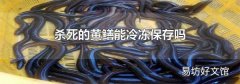 杀死的黄鳝能冷冻保存吗