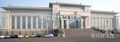 中院是什么意思