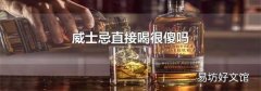威士忌直接喝很傻吗