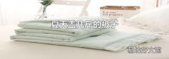 夏天盖几斤的被子