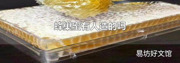 蜂巢蜜有人造的吗
