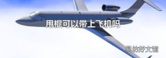 甩棍可以带上飞机吗