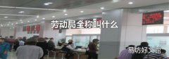 劳动局全称叫什么