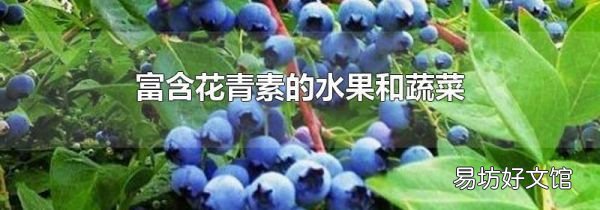 富含花青素的水果和蔬菜