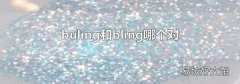 buling和bling哪个对