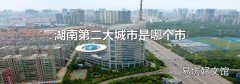 湖南第二大城市是哪个市