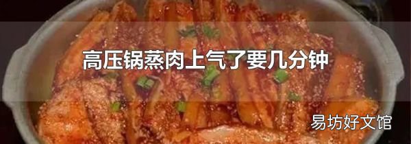 高压锅蒸肉上气了要几分钟