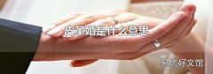 皮革婚是什么意思