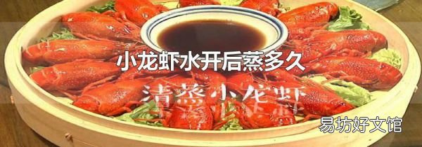 小龙虾水开后蒸多久