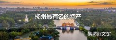 扬州最有名的土特产