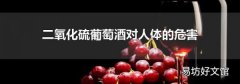 二氧化硫葡萄酒对人体的危害