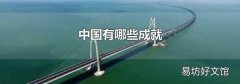 中国有哪些成就
