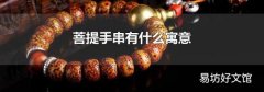 菩提手串有什么寓意