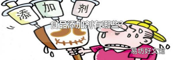 食品添加剂有哪些?