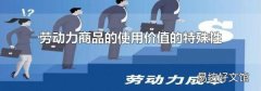 劳动力商品的使用价值的特殊性