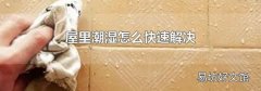 屋里潮湿怎么快速解决
