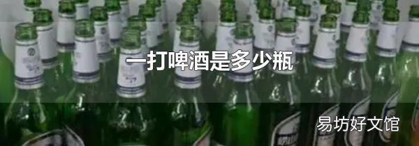 一打啤酒是多少瓶