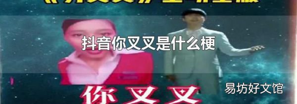 抖音你叉叉是什么梗