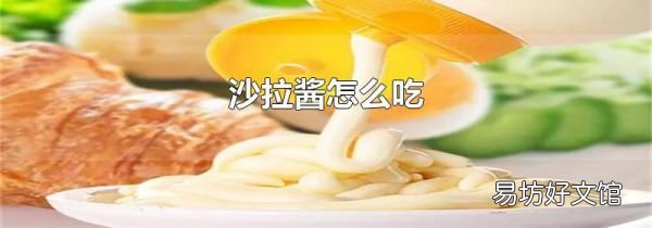 沙拉酱怎么吃