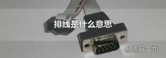 排线是什么意思
