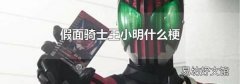 假面骑士王小明什么梗