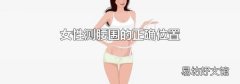 女性测腰围的正确位置