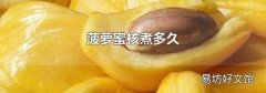 菠萝蜜核煮多久